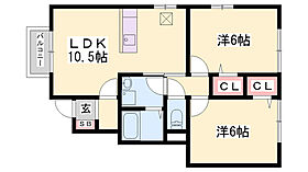 ハイツラポルテ　B棟  ｜ 兵庫県たつの市新宮町新宮（賃貸アパート2LDK・1階・50.90㎡） その2