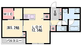 ロワイヤル綿町  ｜ 兵庫県姫路市綿町（賃貸アパート1LDK・1階・53.85㎡） その2