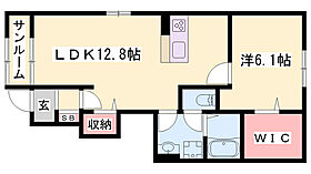 マウントック・ルルI  ｜ 兵庫県姫路市西延末（賃貸アパート1LDK・1階・50.13㎡） その2