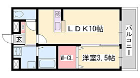 シャルマンプレイス  ｜ 兵庫県姫路市勝原区朝日谷（賃貸マンション1LDK・2階・34.78㎡） その2