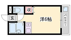 エクセルハイツ  ｜ 兵庫県姫路市増位本町2丁目（賃貸マンション1R・1階・19.84㎡） その2