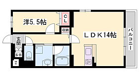 エスペーロ青山北  ｜ 兵庫県姫路市青山北1丁目（賃貸マンション1LDK・3階・46.78㎡） その1