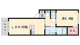 フィオーレ  ｜ 兵庫県相生市栄町（賃貸アパート1LDK・1階・41.25㎡） その2