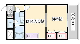 ＨＩＪＩＲＩマンション  ｜ 兵庫県姫路市飾磨区上野田5丁目（賃貸マンション1DK・3階・35.88㎡） その2