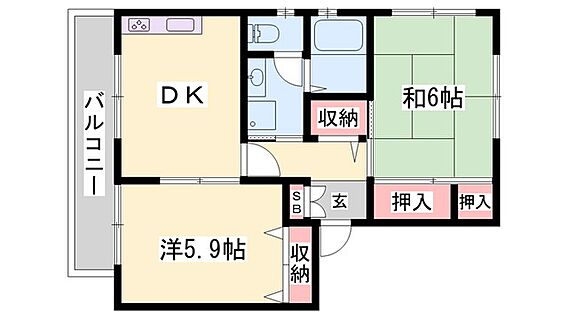 プラチナコート横尾C棟_間取り_0