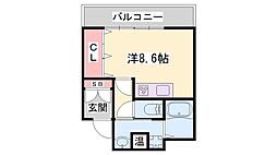 シャトー三和南車崎 3階