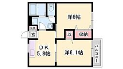 ファミール蓼野 2階/-