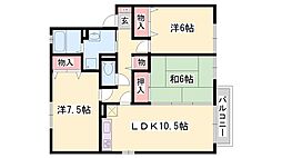 サンハイツ和田 2階/-