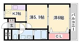 ホープ大野 2階