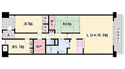 キャッスルコート飯田 2階