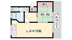 北山マンション 2階