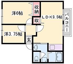 アーバン御国野 2階