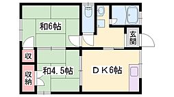 JR姫新線 本竜野駅 徒歩15分 2階/-