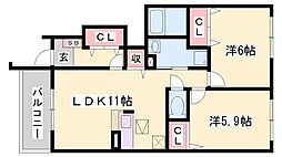 フェリア香呂Ｂ 1階