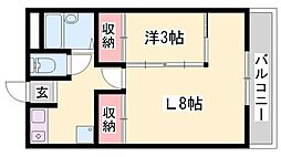 ラフェスタ加東 3階/-