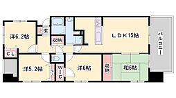 リベール姫路パークアベニュー 2階