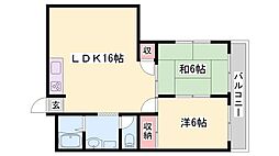 鳩岡ビル 3階/-