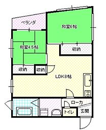 野里ハイツ 2階