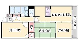 朝日プラザ姫路東 3階/-