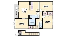メゾンフォレスト 2階/-
