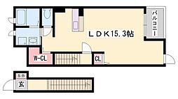 パレ エクセラン 2階/-
