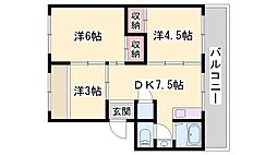 ヴィラナリー佐用 2階/-