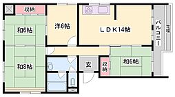 北河原マンション 4階/-