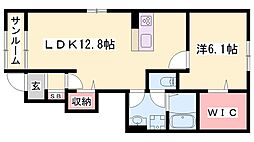 パインヌーボー西脇II 1階/-