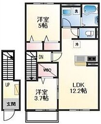 白鳥台3丁目アパート 2階/-