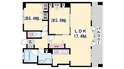 グラジオ北条口 6階/-