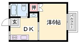 パナハイツウオハシ N棟 1階
