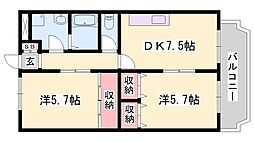 ドミール加佐 1階/-