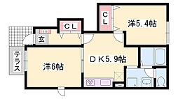 リバティーハーモB 1階