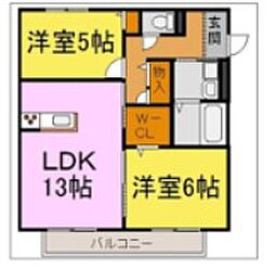 アムール姫路南 2階/-