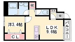 クリスタルハイツ土山 1階/-