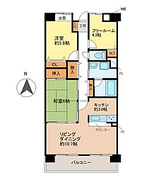 ラヴィーヌ砥堀 2階