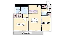 シャーメゾン フクサキ 1階/-