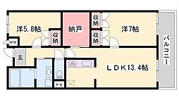 キャッスルコート男山 3階