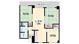 ブエナビスタ姫路青山イースト 3LDKの間取図画像