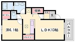 カルムヴィラ和II 1階/-
