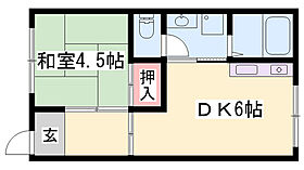 東口アパート  ｜ 兵庫県姫路市八代緑ケ丘町（賃貸アパート1DK・2階・25.00㎡） その2