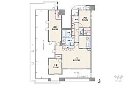 アイルシティ泉一丁目 3LDKの間取図画像