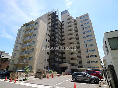 三旺マンション第2新栄の外観(北西側から)