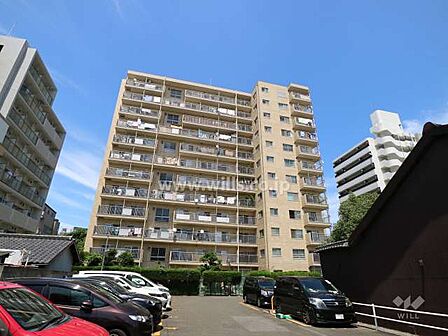 三旺マンション第2新栄の外観(南側から)