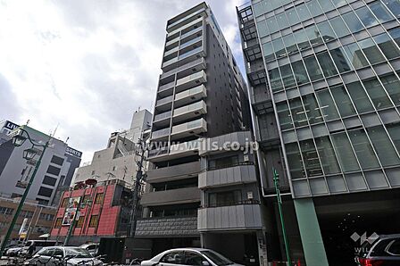 プレサンスロジェ名古屋久屋大通公園の外観(南東側から)