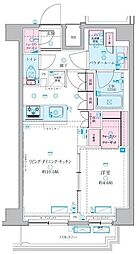 GENOVIA押上II 5階1LDKの間取り