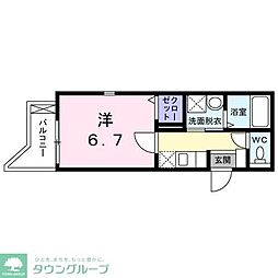 間取図画像 1K