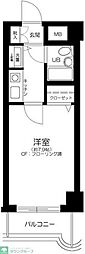 シャルマンコーポ本所 1Kの間取図画像