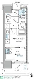 江東区大島4丁目マンション 1DKの間取図画像