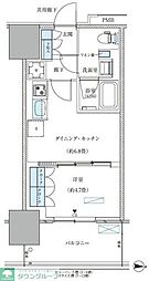 江東区大島4丁目マンション 1DKの間取図画像
